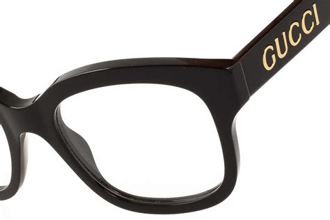 montature occhiale nera quadrata gucci|occhiali Gucci da donna.